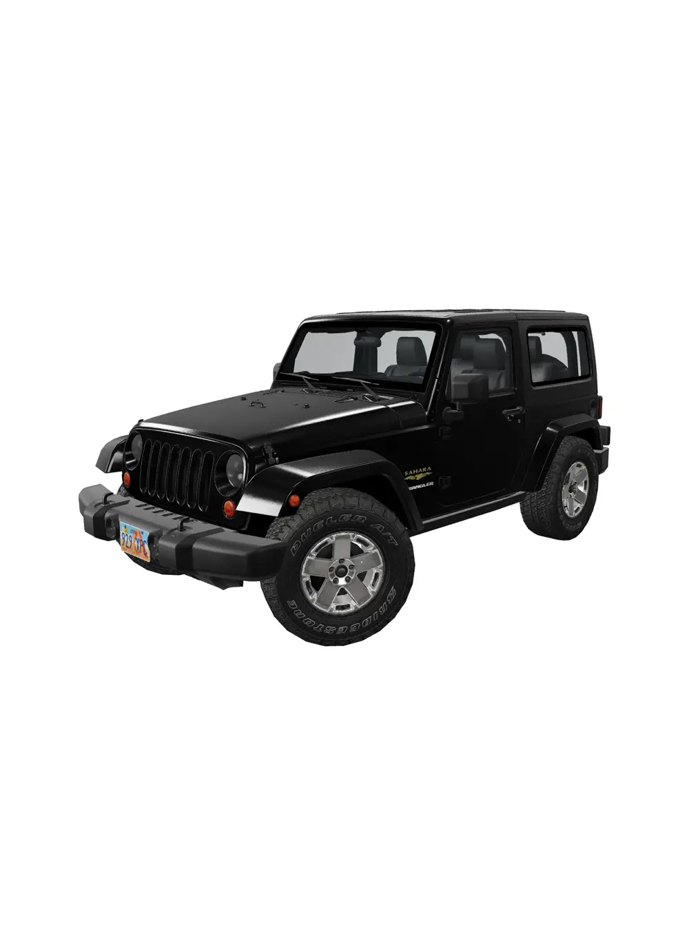 Jeep Wrangler Sahara Black